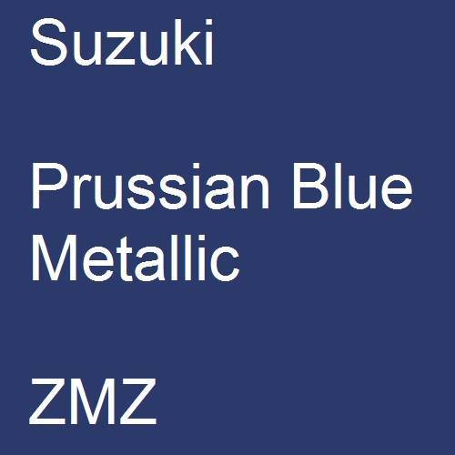 Suzuki, Prussian Blue Metallic, ZMZ.